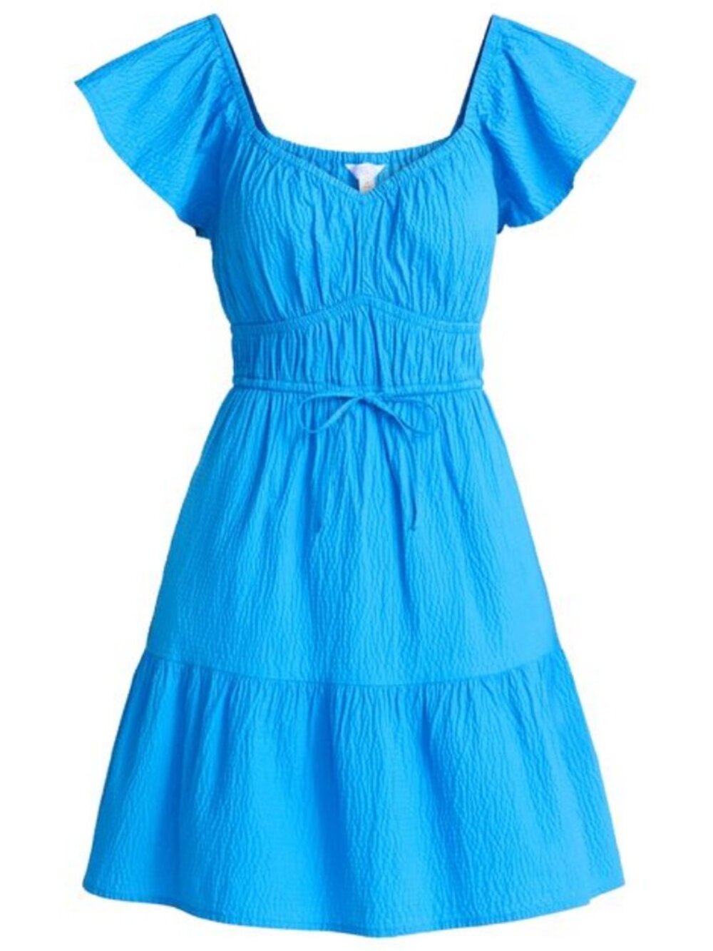 Excellent Condition, SZ L (12-14) COTTON Blend, Sweetheart Mini Dress